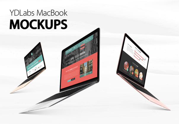 YDLabs MacBook Mockups