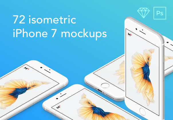 72 isometric iPhone 7 + 50% off