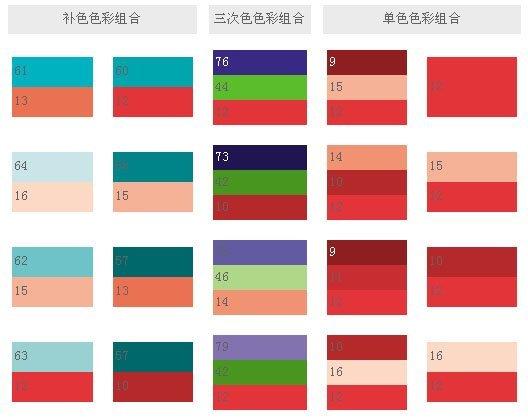 设计中的配色方案与色标