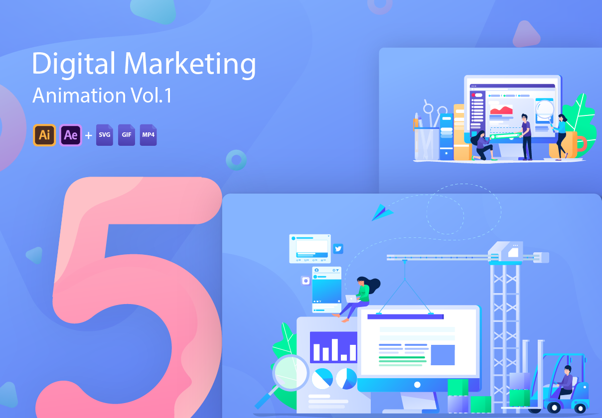 Digital Marketing Animation