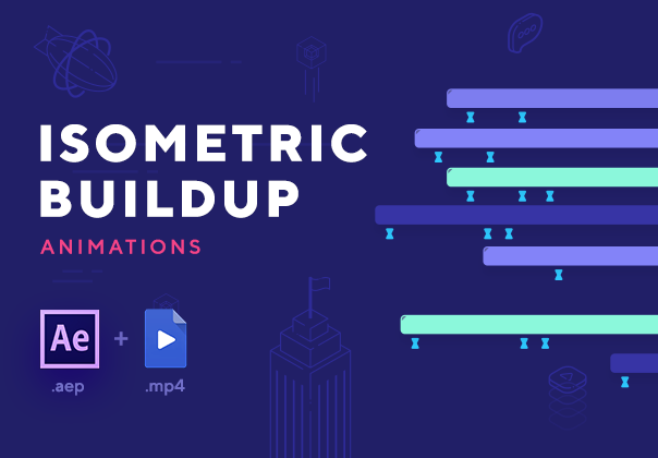 Isometric Buildup Animations