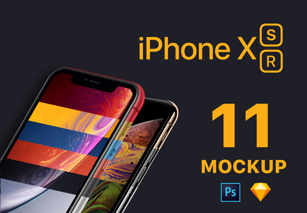 11 iPhone XS XR Mockups