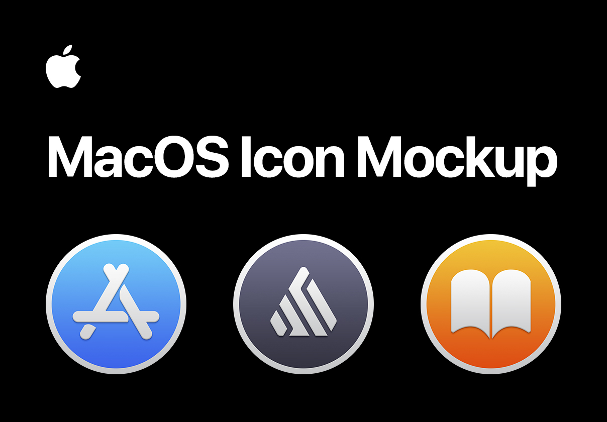 MacOS Template Icon Mockup