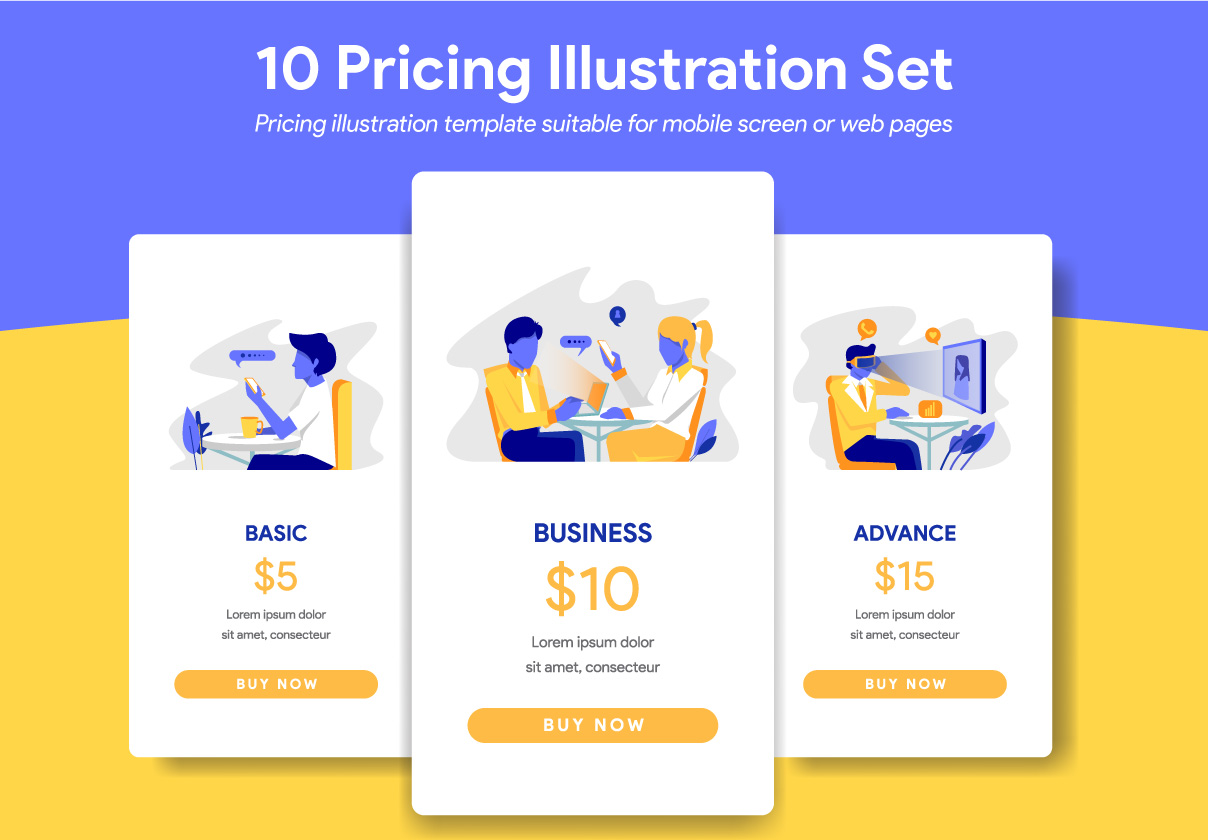 10 Pricing Illustrations