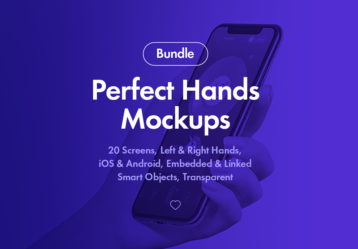 20 Perfect Hands Mockups