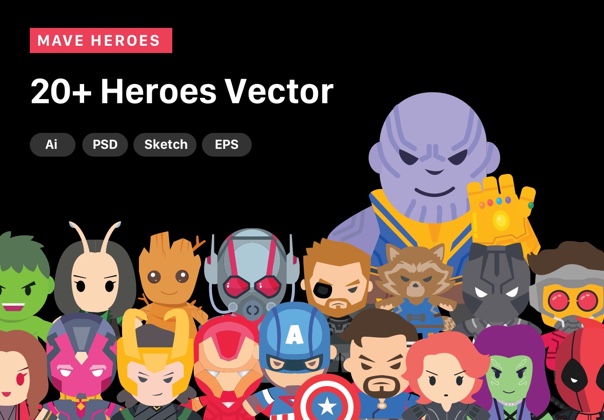 Mave Heroes Vector