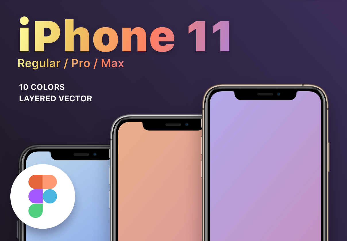 New iPhone 11 for Figma