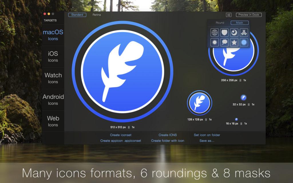 IconFly 3.9 - 生成软件图标的Mac图标制作软件