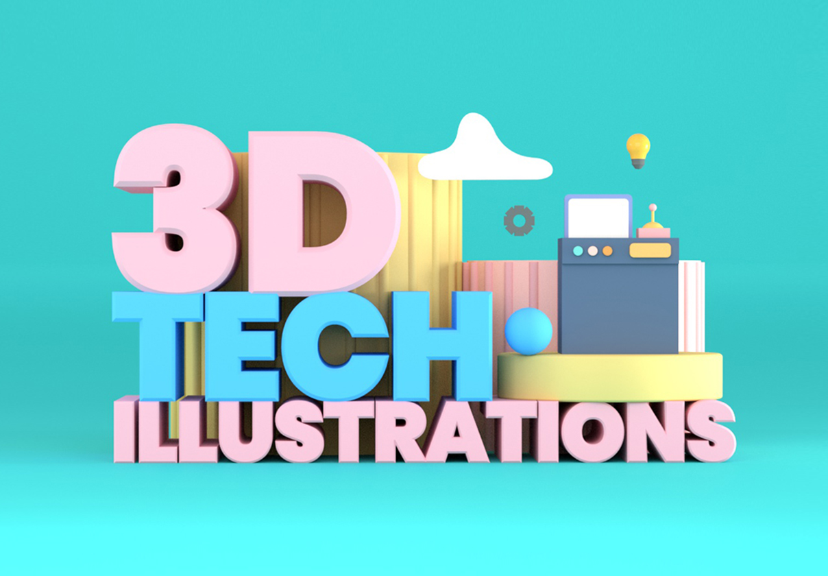 3D Tech Illustrations