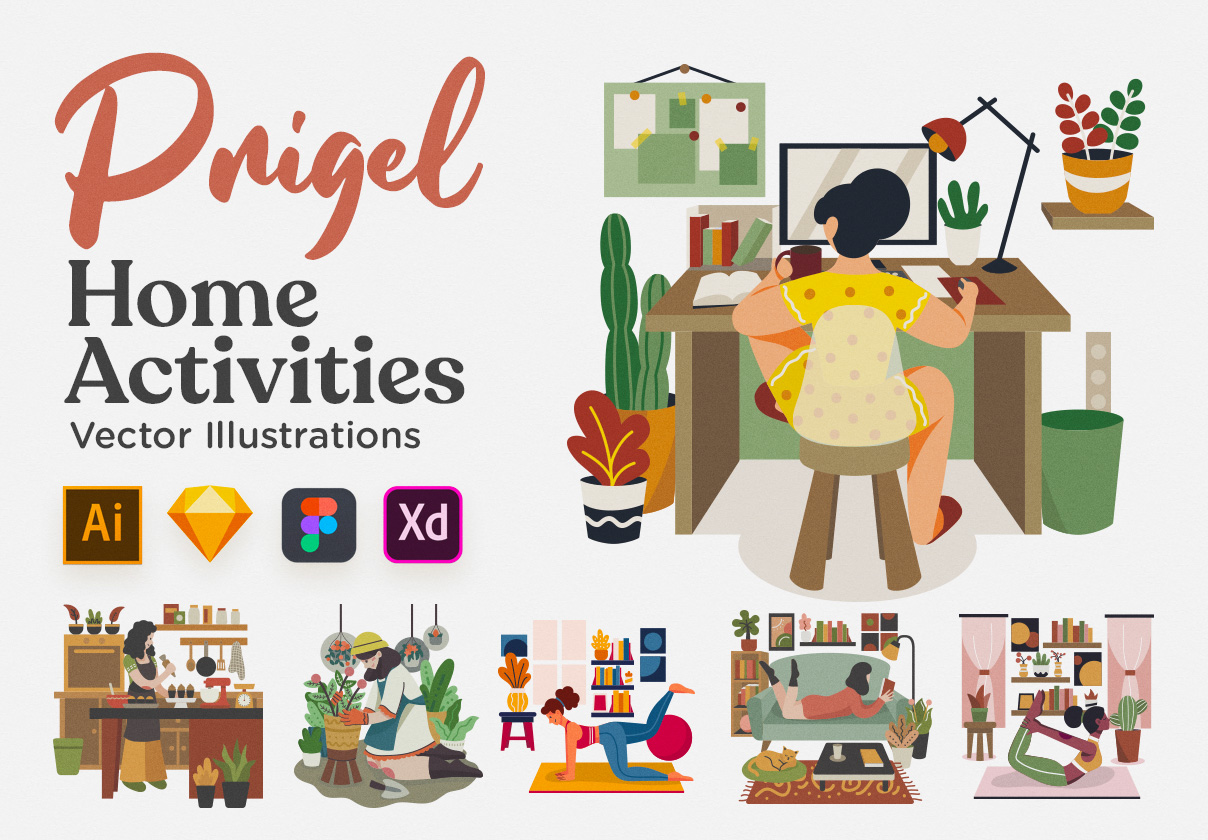 Prigel – Home Activity Modular Scenes