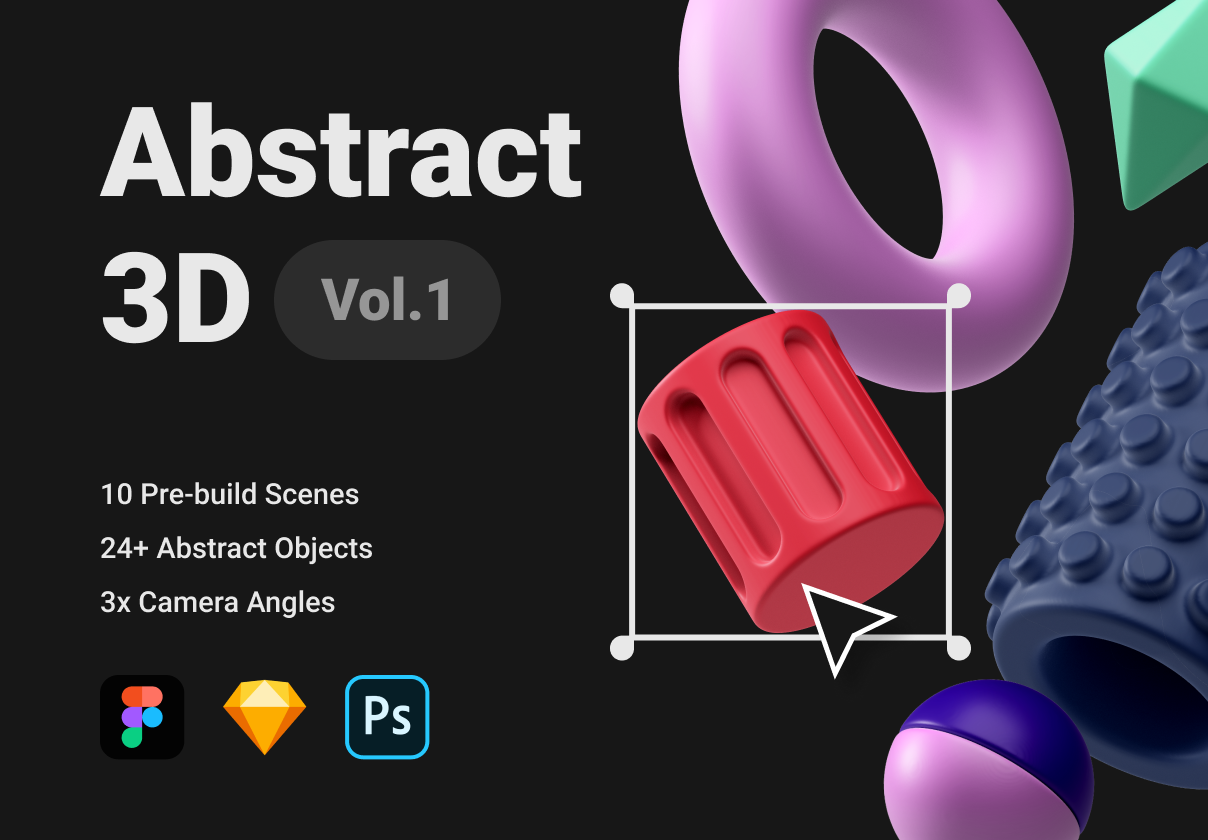 Abstract 3D Vol.1