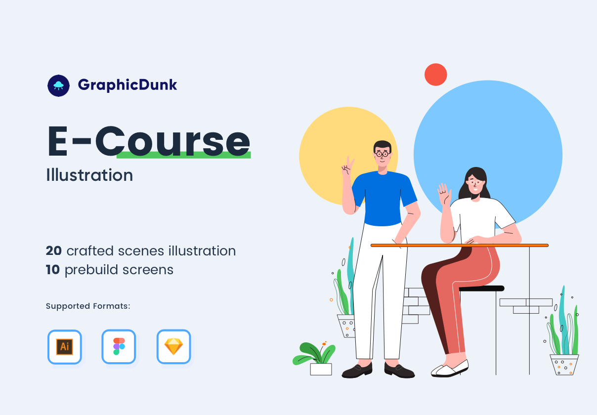 Online Course – Illustration Pack