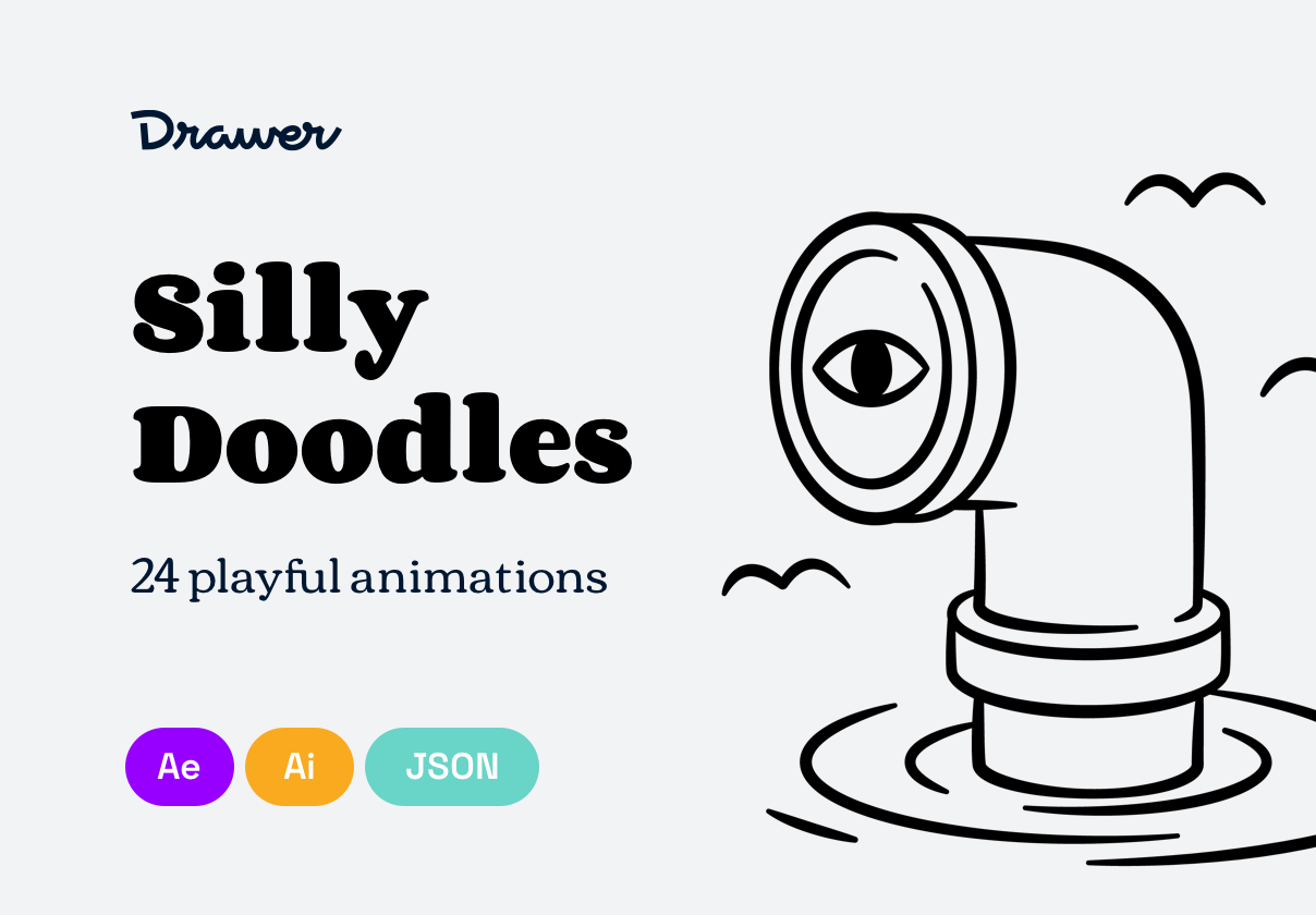 Silly Doodles Animated Illustrations