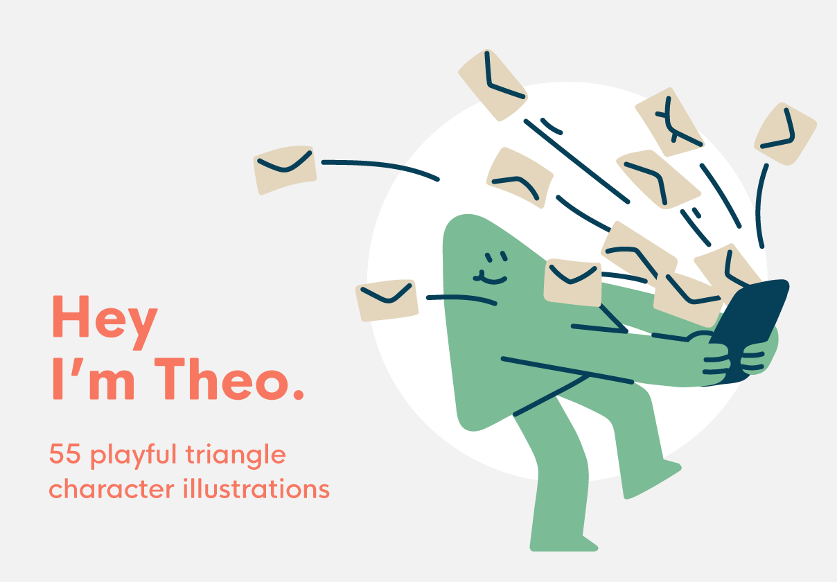 Theo – illustration pack
