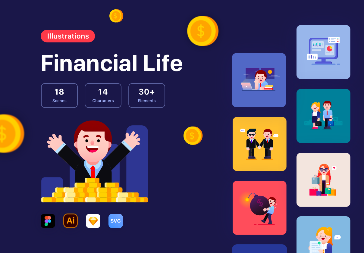 Financial Life Illustrations