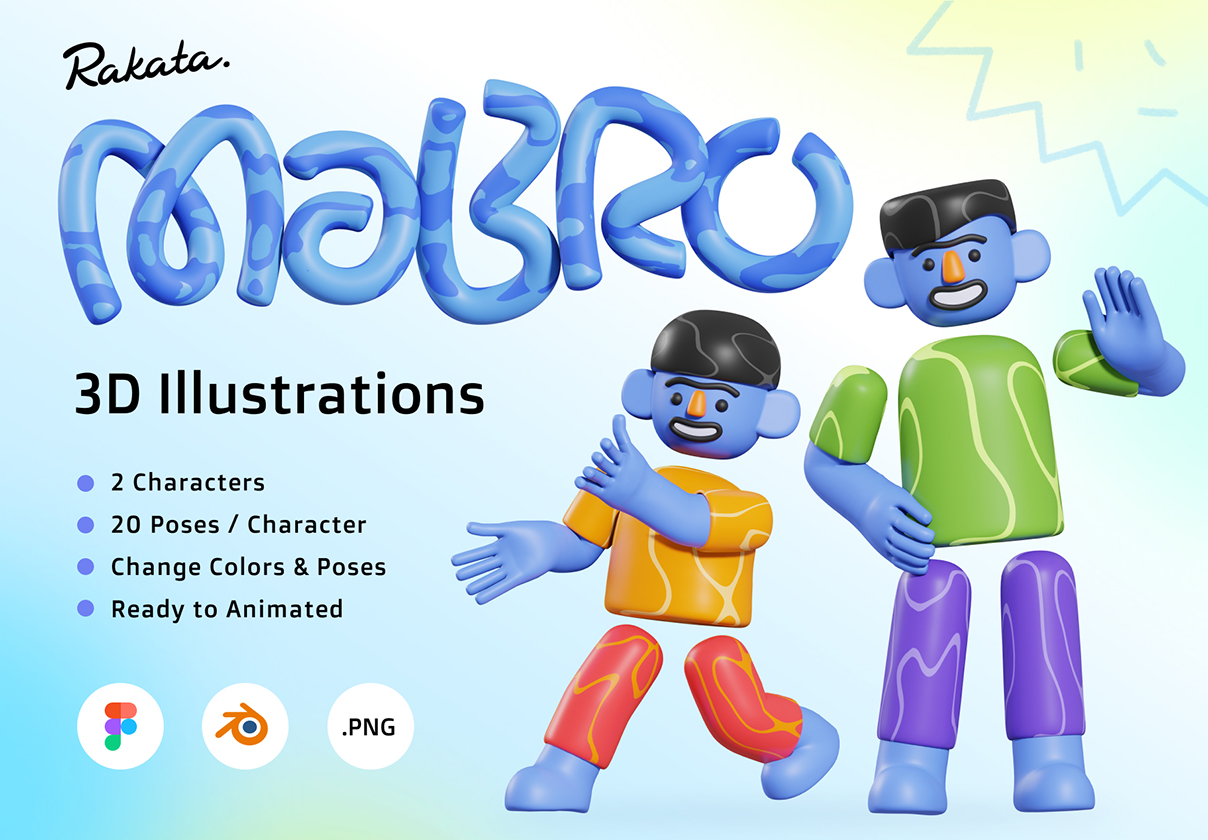 MaBro – 3D Illustrations