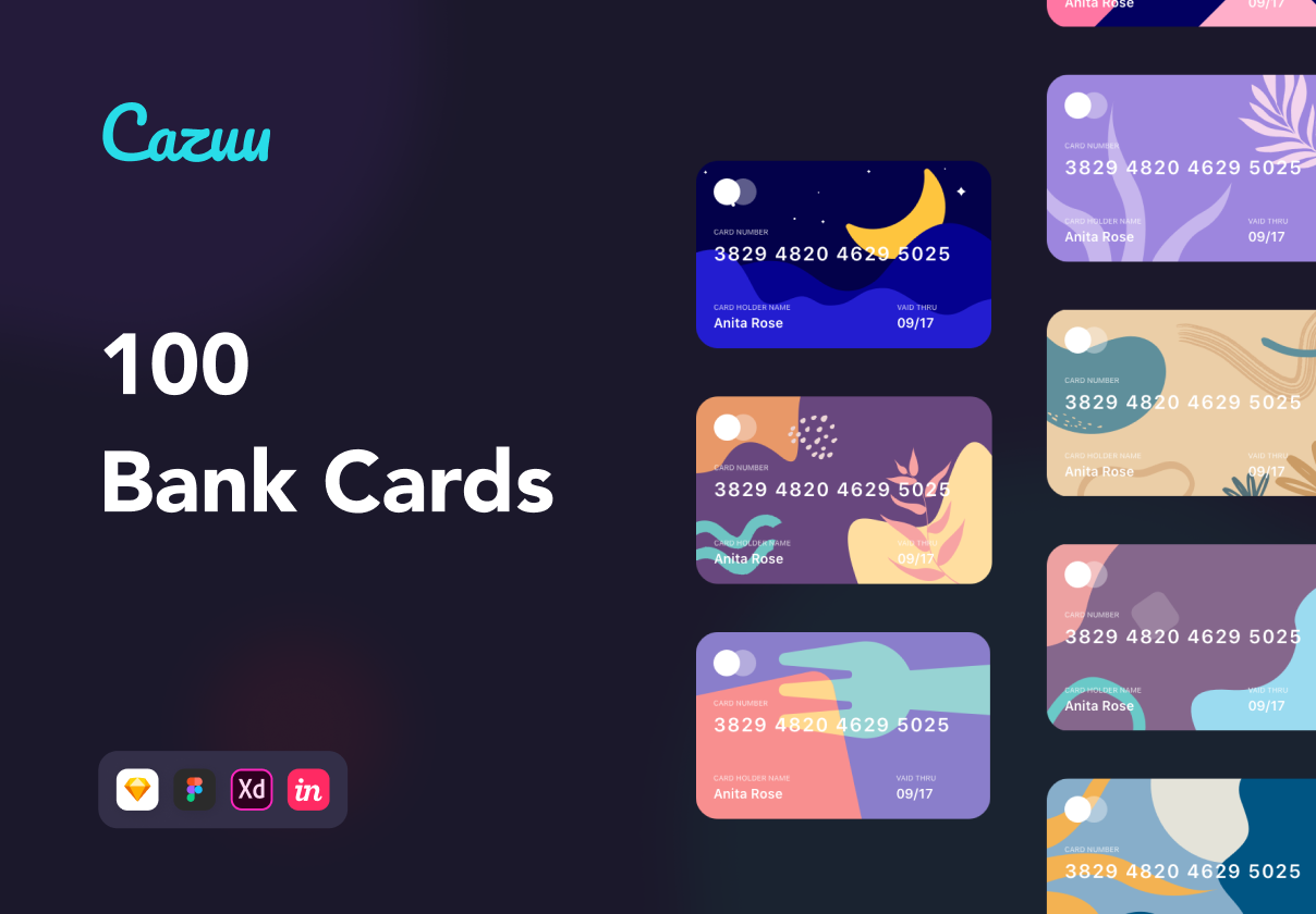 Cazuu – 100 Bank Cards