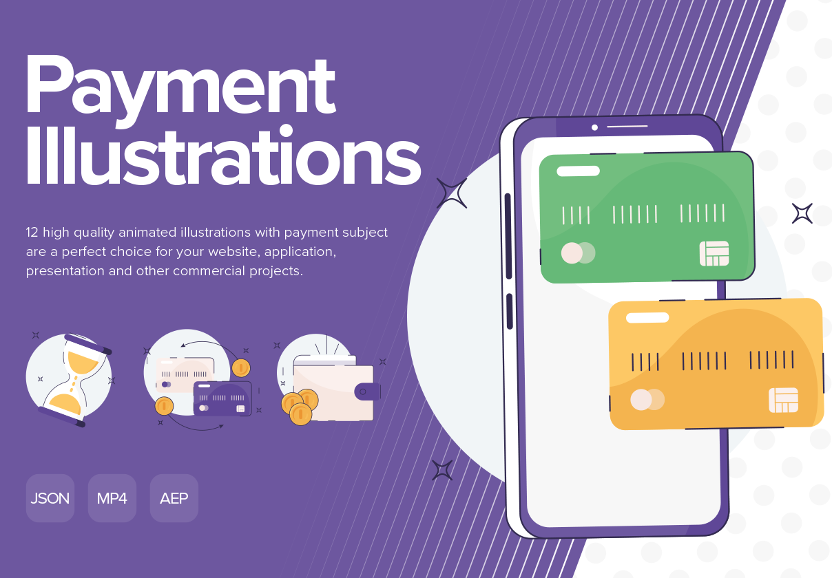 Payment Animated Illustrations