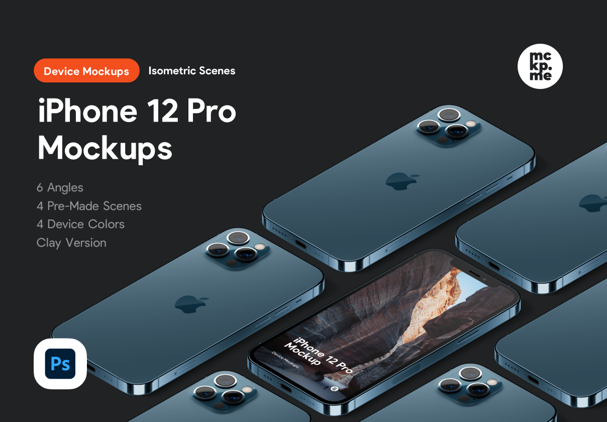 iPhone 12 Pro Isometric Pack