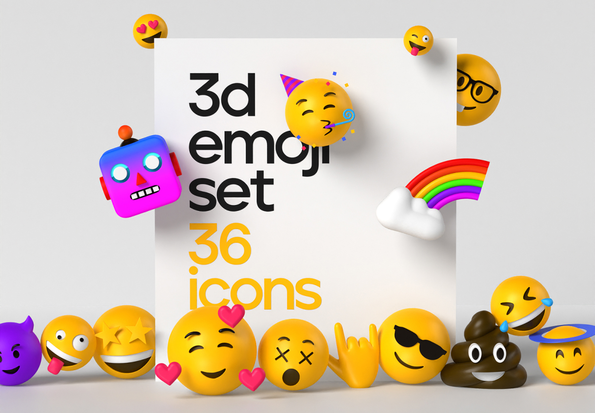 3d emoji