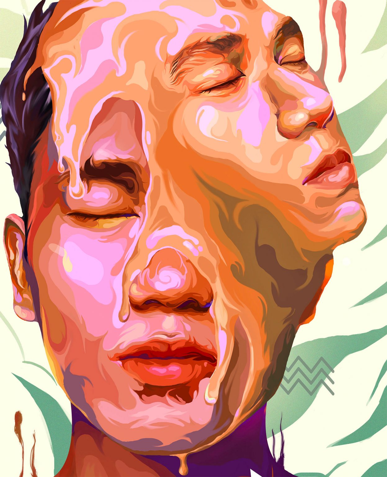 越南画师Fevik精致的肖像和插画作品