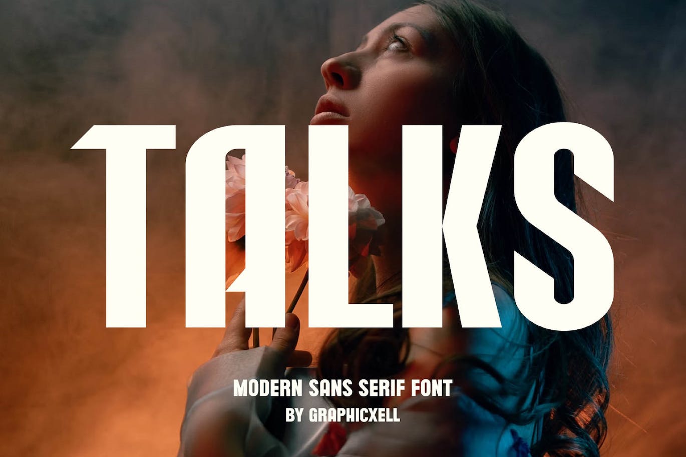 现代无衬线字体字体 Talks Modern Sans Serif Font Typeface