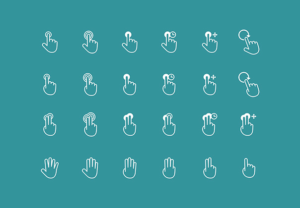 Animated Hand Gestures