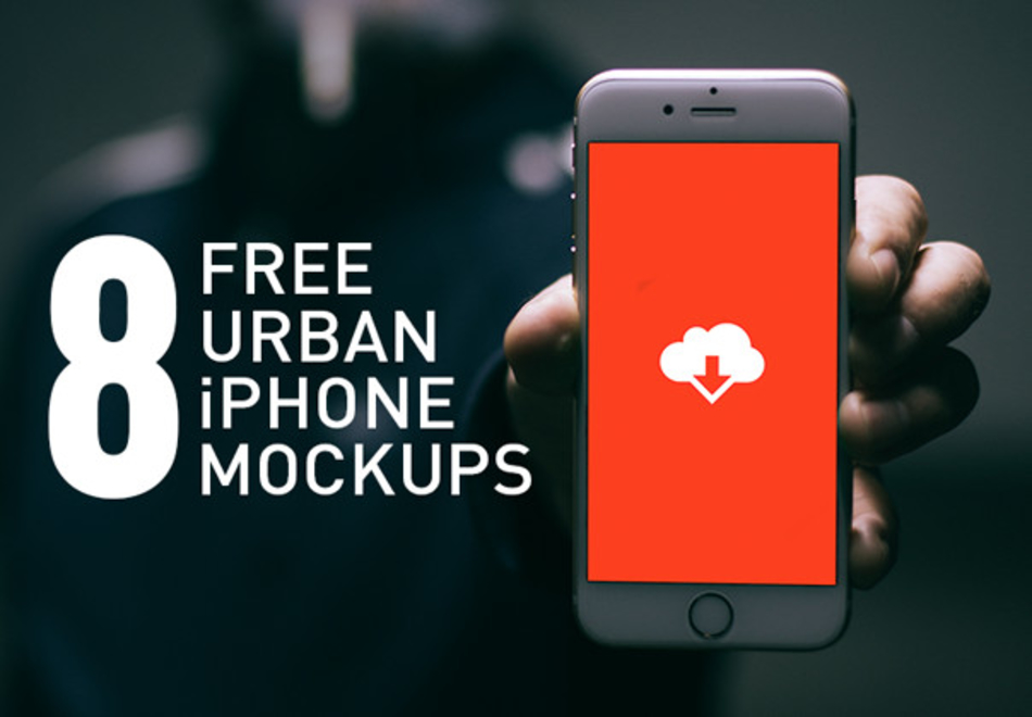 8 Urban iPhone Mockups