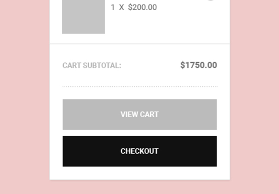 Shopping Cart PSD