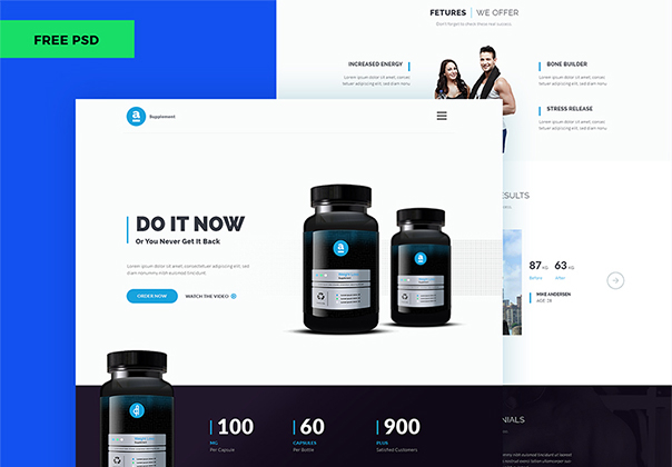 Adele Product Landing Page