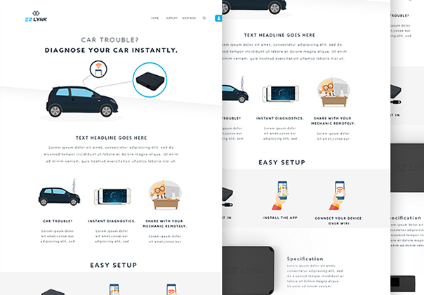Zlynk Website Template