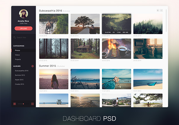 Photo Management Dashboard