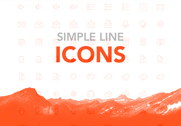 Simple Line Icons