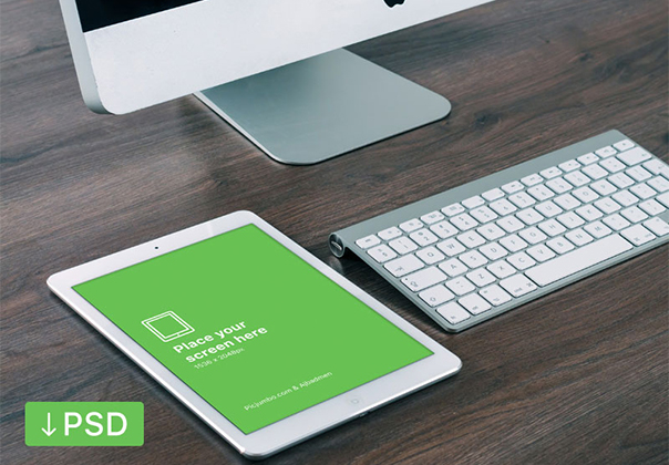 iPad Air PSD Template