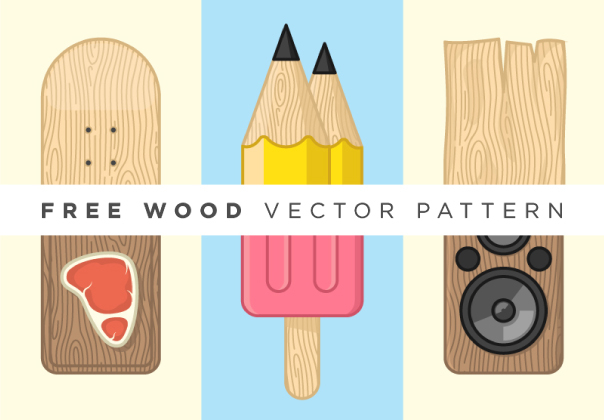 Wood Vector Pattern