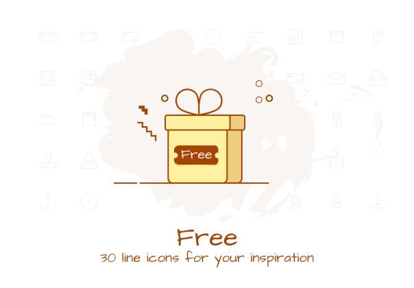 30 Line Icons