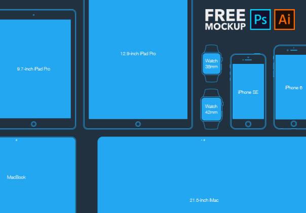 Apple Devices Mockups