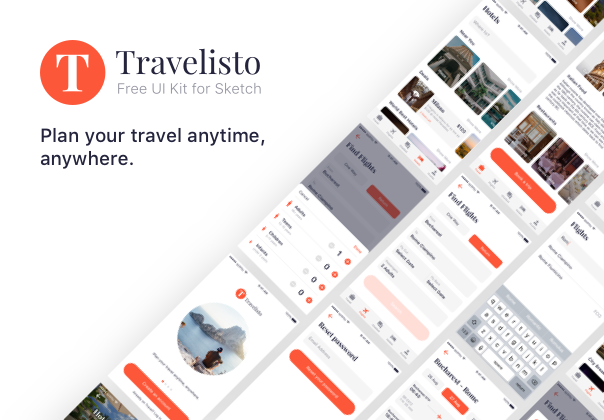 Travelisto UI Kit