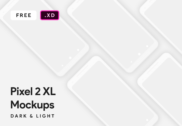 Pixel 2 XL Mockups