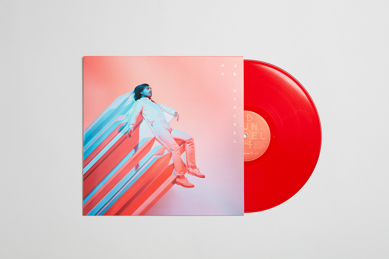 法国“JB Dunckel – H+”CD封面设计