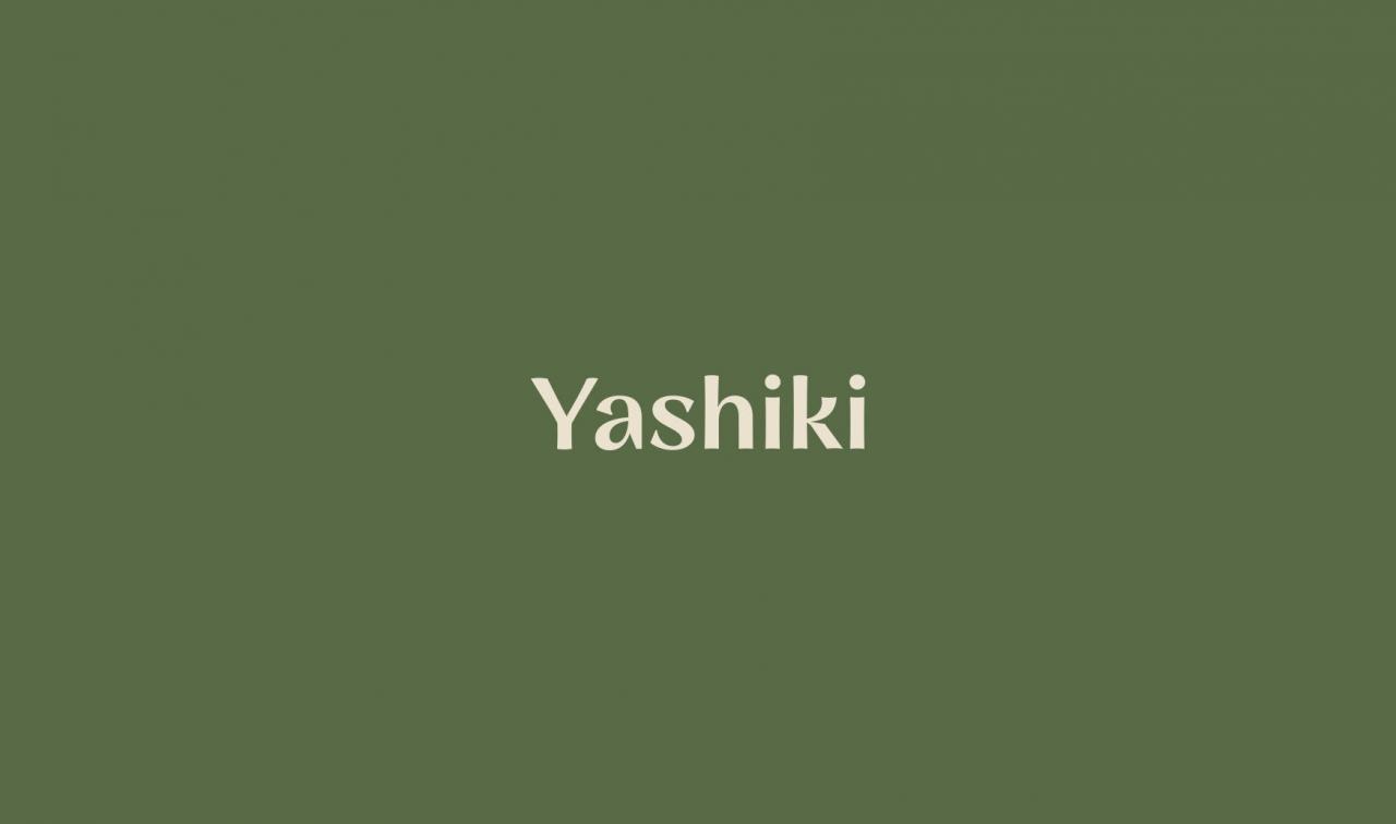 日本料理餐厅Yashiki Restaurant品牌设计