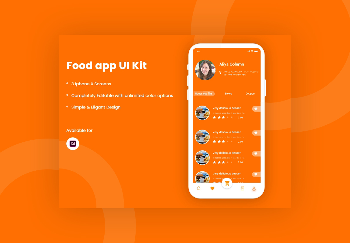 Foodee UI Kit