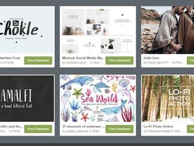 CreativeMarket网站本周免费资源打包下载20170703