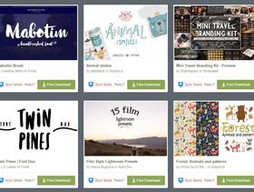 CreativeMarket网站本周免费资源打包下载20150529