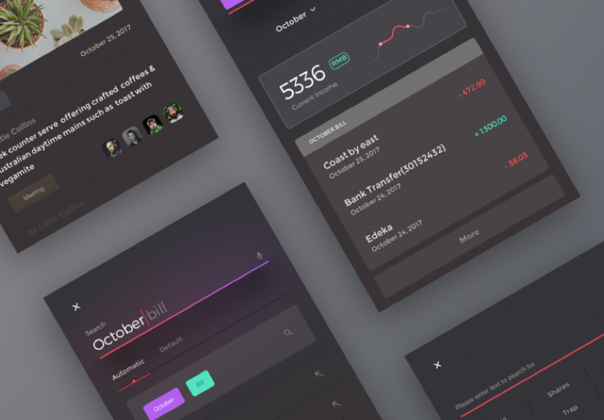 Financial App Design