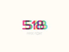 518 -免费字体（518 – Free Font）