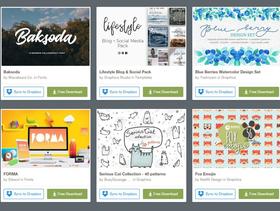 CreativeMarket网站本周免费资源打包下载20170710