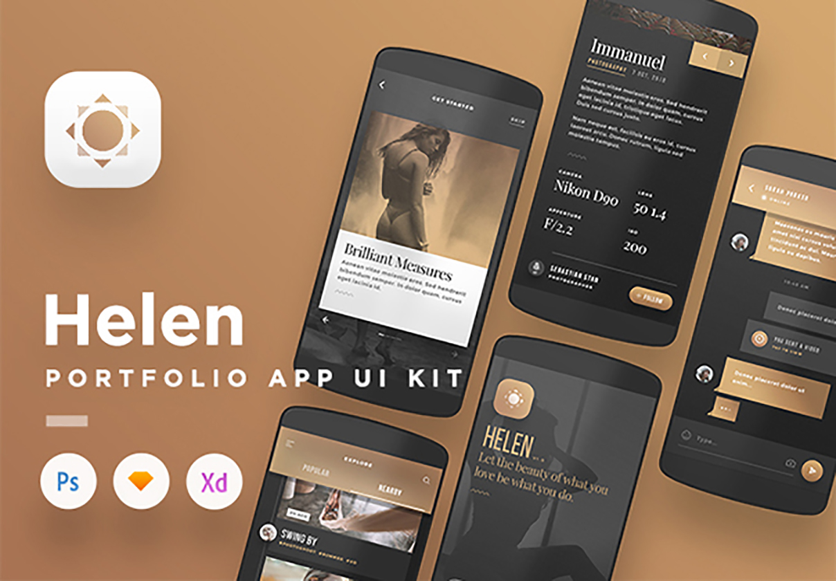 Helen Android UI Kit