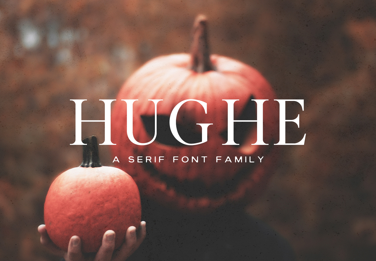Hughe Serif Font Family