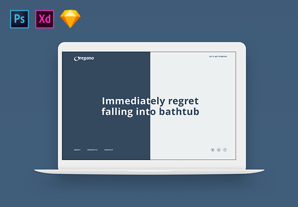 Oregano Free Website Template